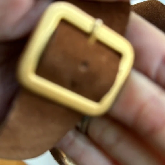 Chloe frayed denim platform size 10 - Picture 10 of 14